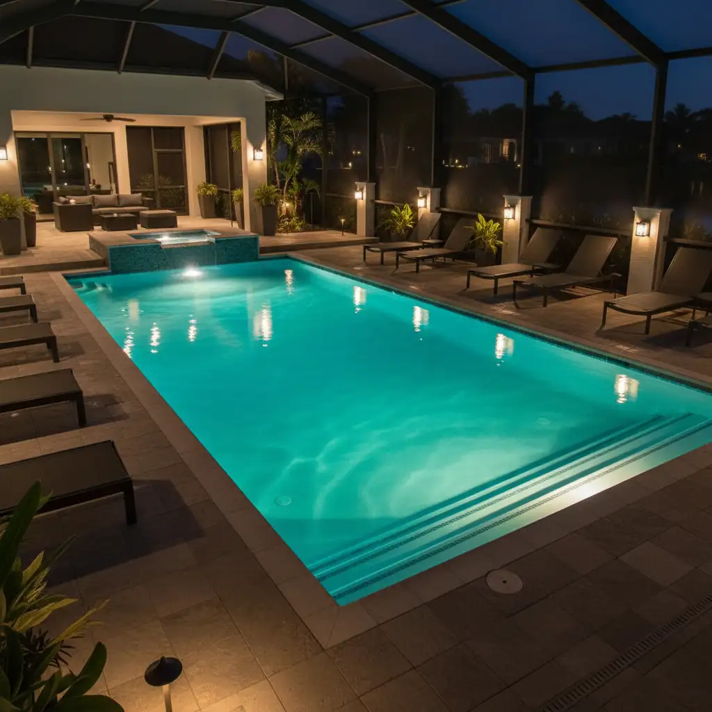 Pool and spa lighting in Nationwide, US